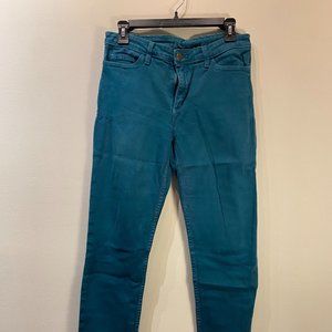 Vintage American Apparel Teal Jeans | Size 31